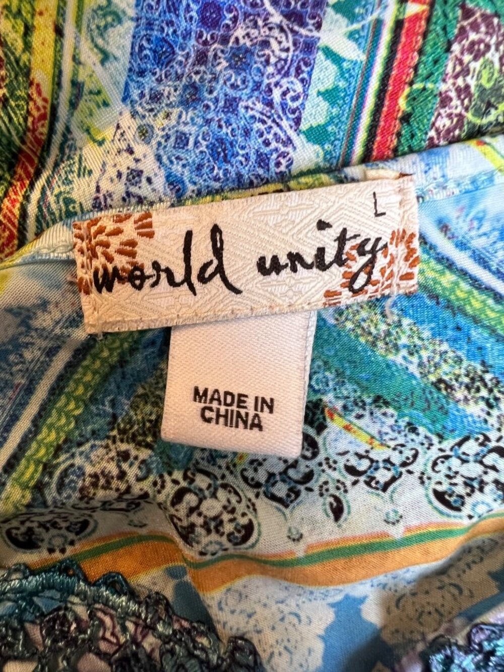 World Unity Boho Top - Picture 6 of 8
